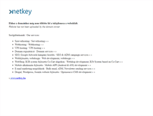 Tablet Screenshot of elektromentol.schneiderpeter.netkey.hu