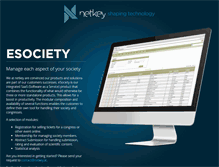 Tablet Screenshot of esociety.netkey.at